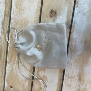 LAST CHANCE Kendra Scott Mini Dustbag Dust Bag Draw String Bag Storage